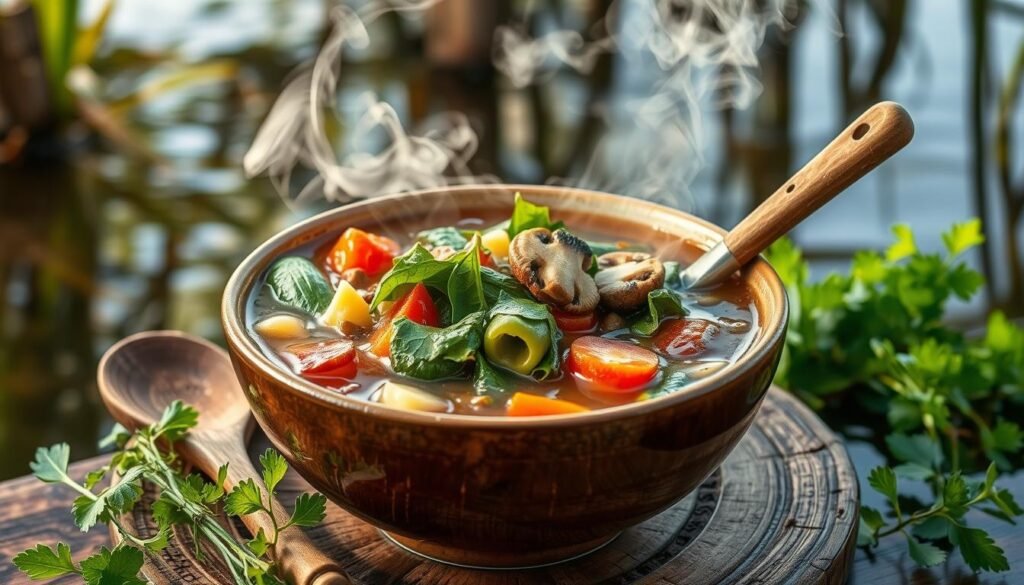 Health benefits of swamp soup