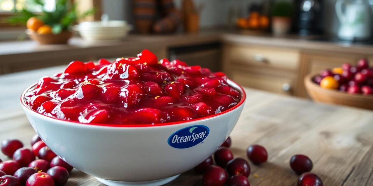 Ocean Spray Cranberry Sauce Recipe: Easy Homemade Delight