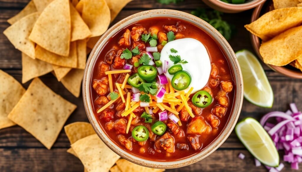 Panera Turkey Chili Toppings