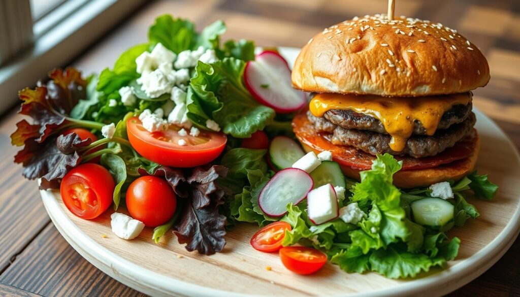 burger side salads