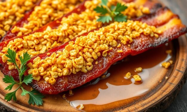 Cornflake-Coated Crispy Bacon: A Tasty Treat