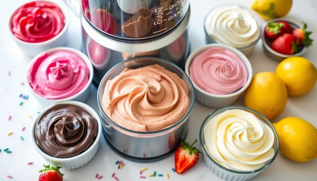 food processor frosting variations