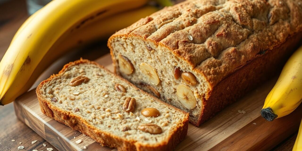 Healthy banana bread chocolate no sugar gluten free recipe| Savor The Taste