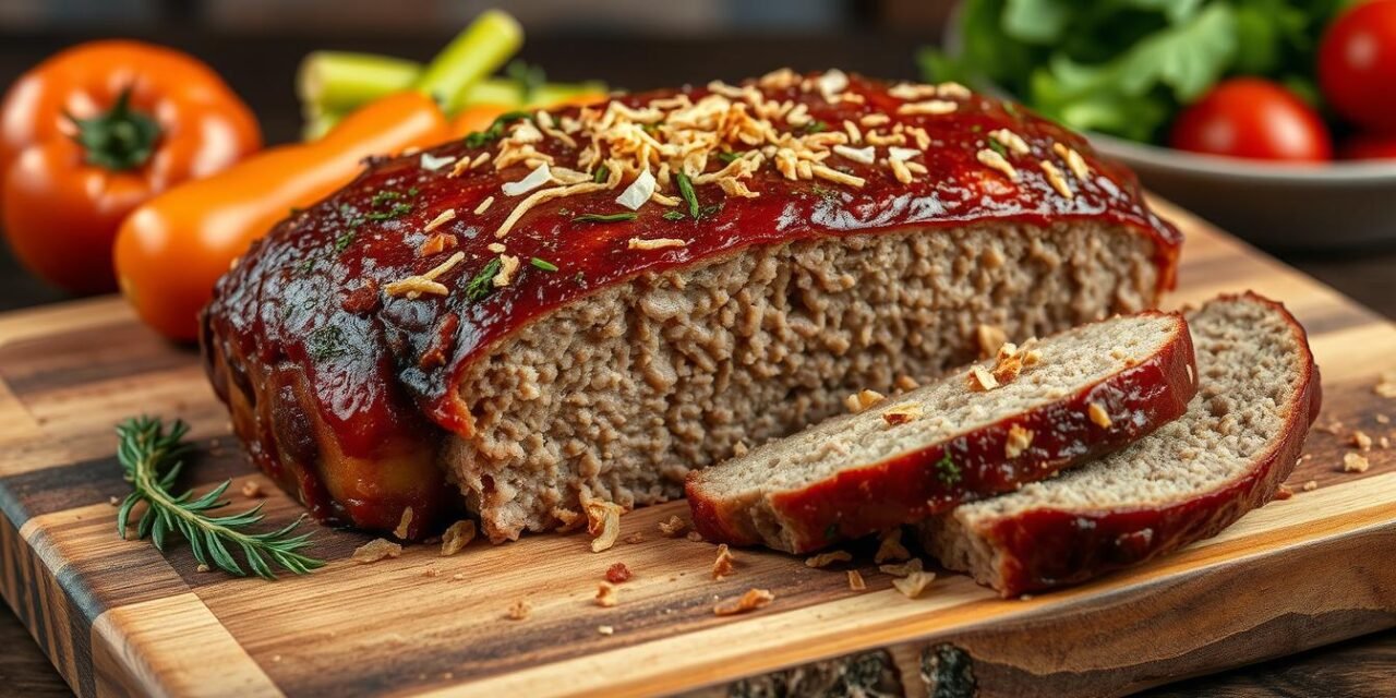 Quick and Delicious 1lb Meatloaf with Dehydrated Onion in 30 Minutes