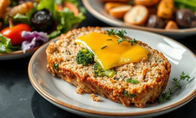 Chicken Meatloaf with Broccoli and Cheddar: A Healthy and Tasty Recipe