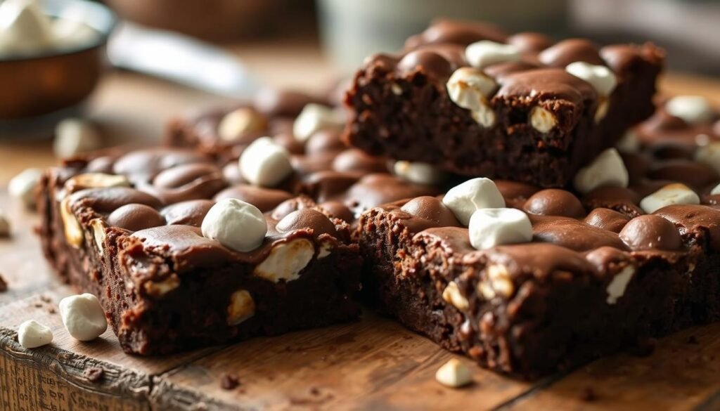 easy heavenly hash brownies