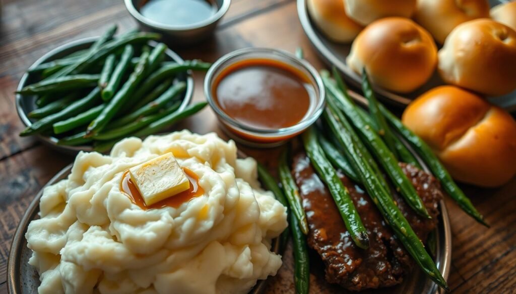 ideal side dishes for Salisbury steak